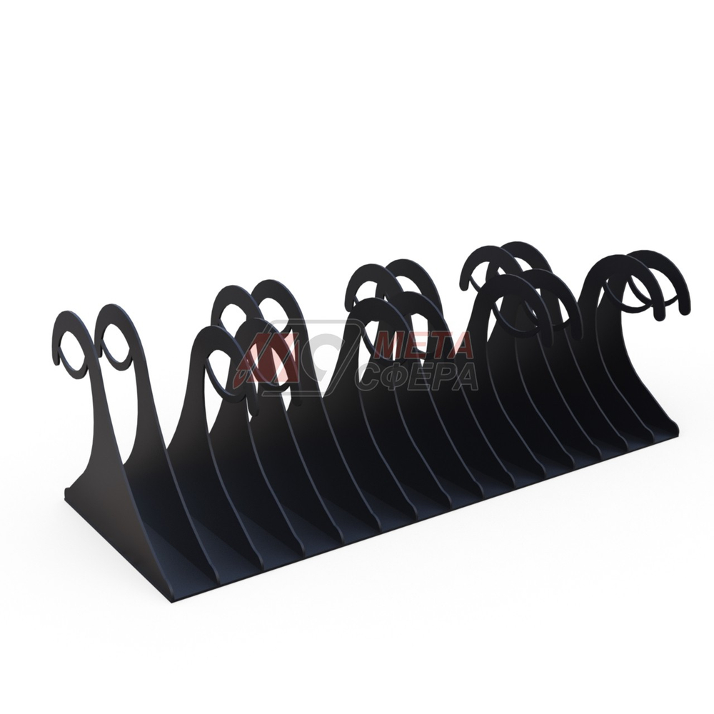 Велопарковка Волна 8 мест