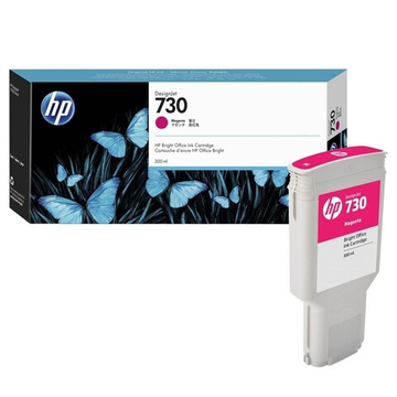 Картридж HP 730 (P2V69A) для DesignJet T1600/T2600/T1700 пурпурный (300 мл)