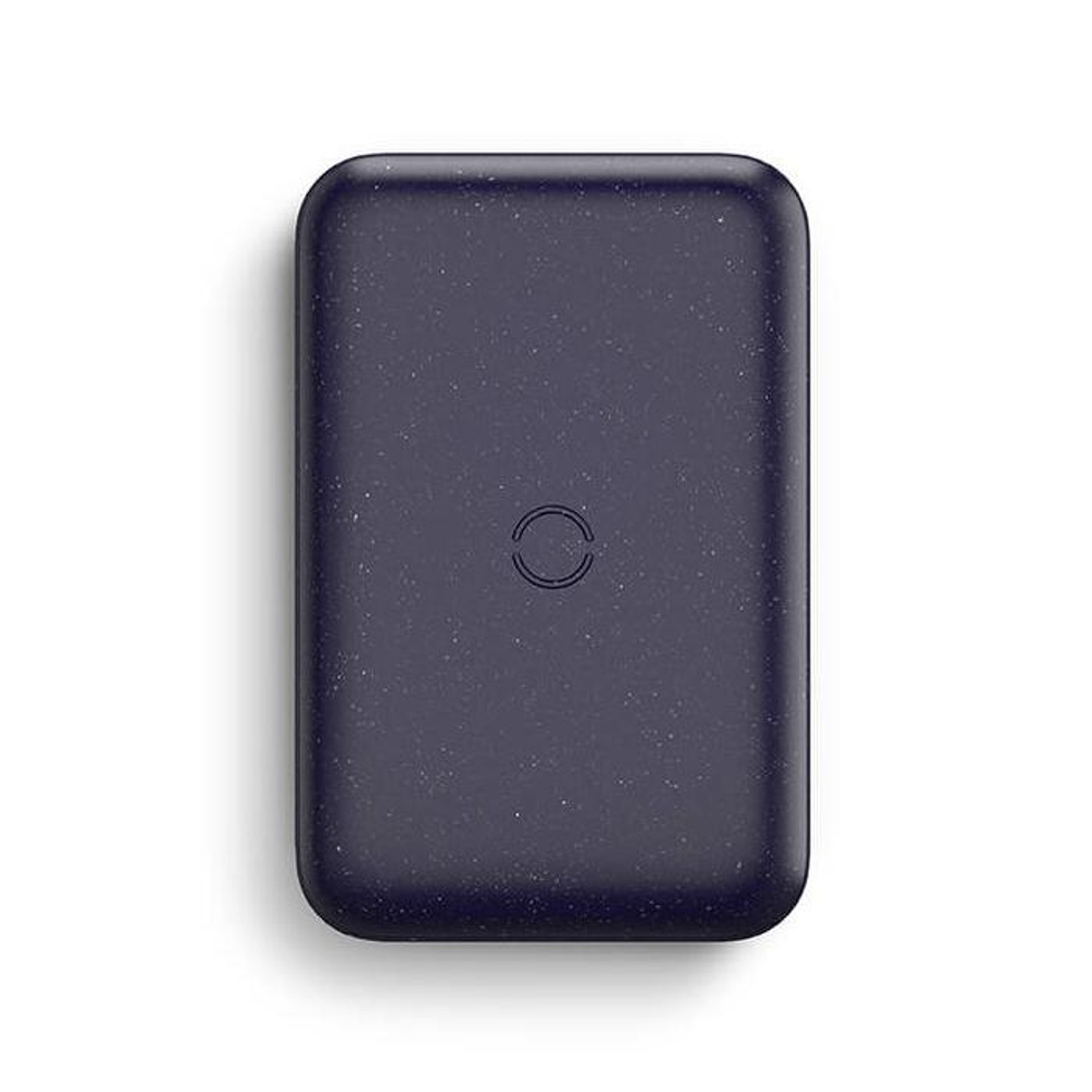 Внешний аккумулятор с беспроводной зарядкой и подставкой Uniq Hyde Air Power Bank (10000 мА·ч) Беспроводная зарядка: Qi 10 Вт. Проводная зарядка: USB-C, USB-A. Есть дисплей и поддержка PD. Энергоёмкость — 37 Вт·ч. Максимальная выходная мощность — 18 Вт