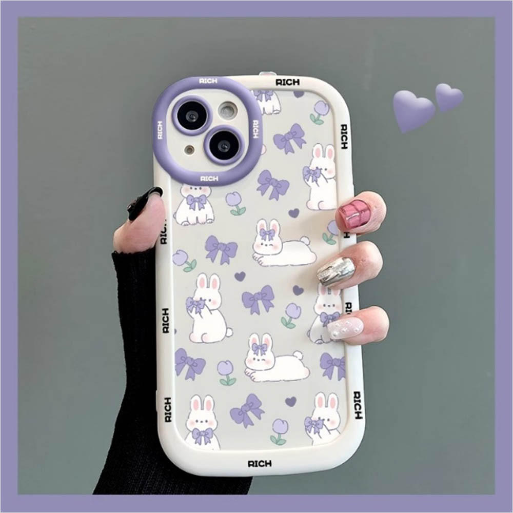 Чехол на iPhone 15 Зайчики