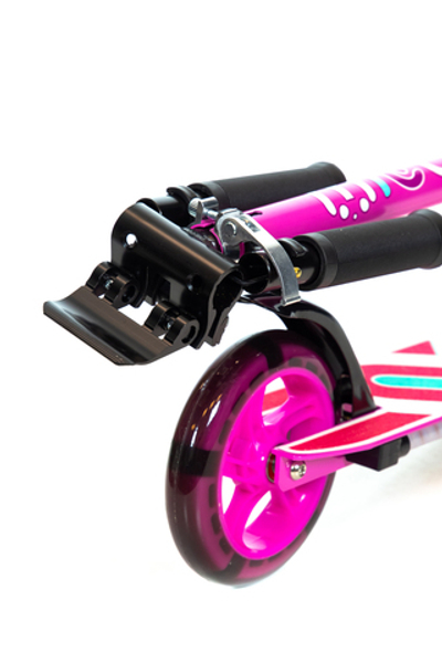 Двухколёсный самокат Micar Flash 145 Розовый (Арт. HT-2023 Pink)