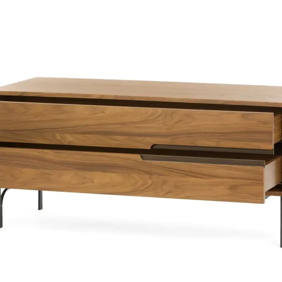 ТВ-тумба Tara 120х55 см, шпон ореха