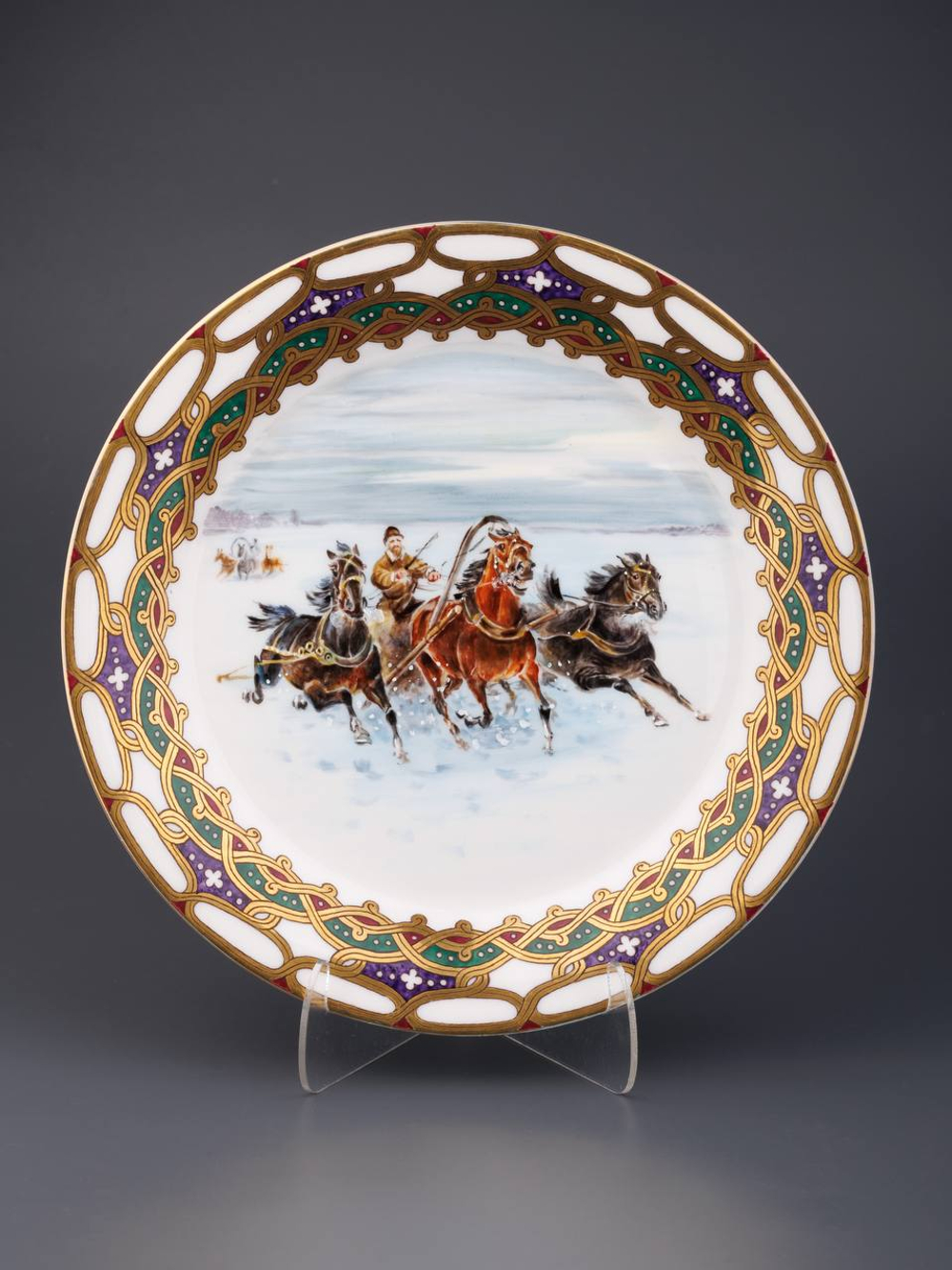 Сервиз чайный «Русская тройка»