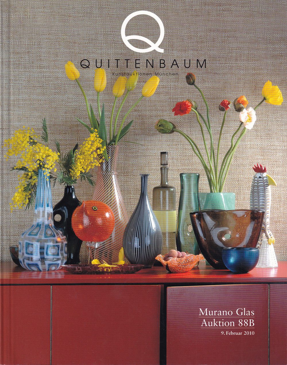 Каталог аукциона Quittenbaum, Мюнхен, Муранское стекло от 9 февраля 2010 года