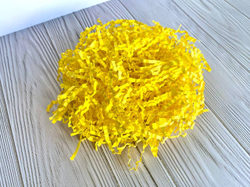 Бумажный наполнитель Желтый