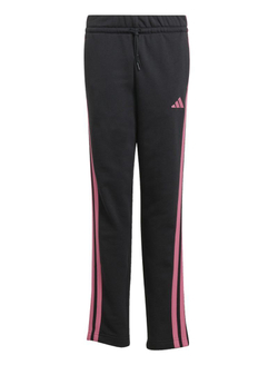 Брюки для девочки Adidas Kids Essentials 3-Stripes - black/pink fuchsia