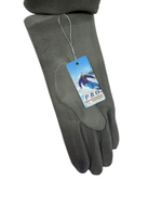 Перчатки. Женские. Верх: Текстильные.Трикотаж. Подклад: Плюш-флис. 12 шт в упаковке, разные цвета.