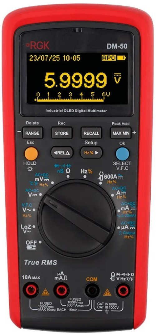 Мультиметр цифровой RGK DM-50