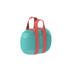 Alessi - Ланч-бокс Food à porter, синий / артикул   SA02 LAZ  / GTIN