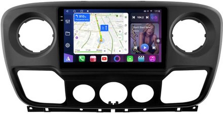 Магнитола для Renault Master 2010-2019 - FarCar 9592F2 монитор 10.36" QLED на Android 14, TS18, CarPlay, 4G SIM-слот