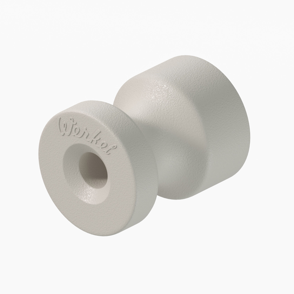 Изоляторы 100 шт (слоновая кость матовый) Vintage