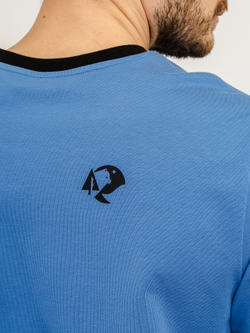 Футболка "НОХО" мужская, цвет "Полуночная синева"