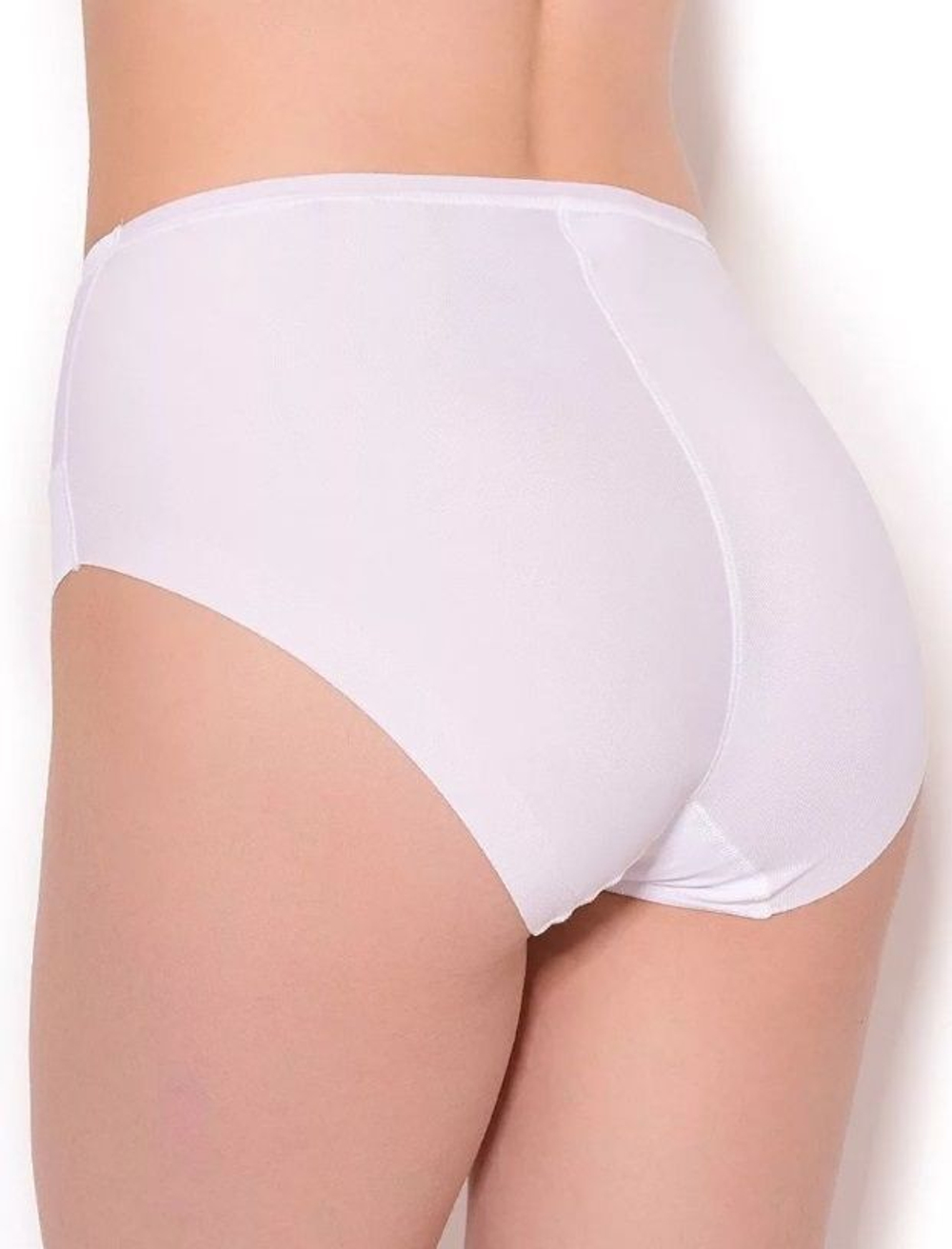 Высокие трусики-слипы Secrets (Размер: M) (Цвет: телесный)