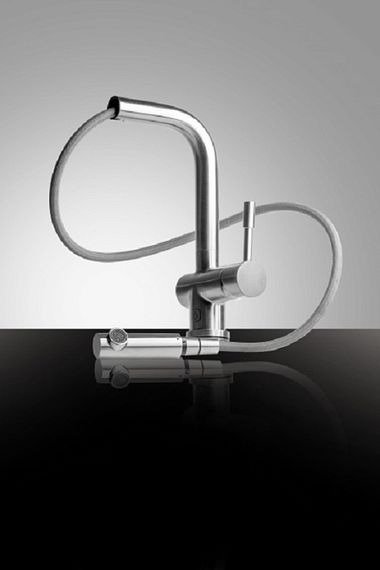 Смеситель OMOIKIRI Koriyama-SB-BN нерж.сталь/нержавеющая сталь (арт.4991006)