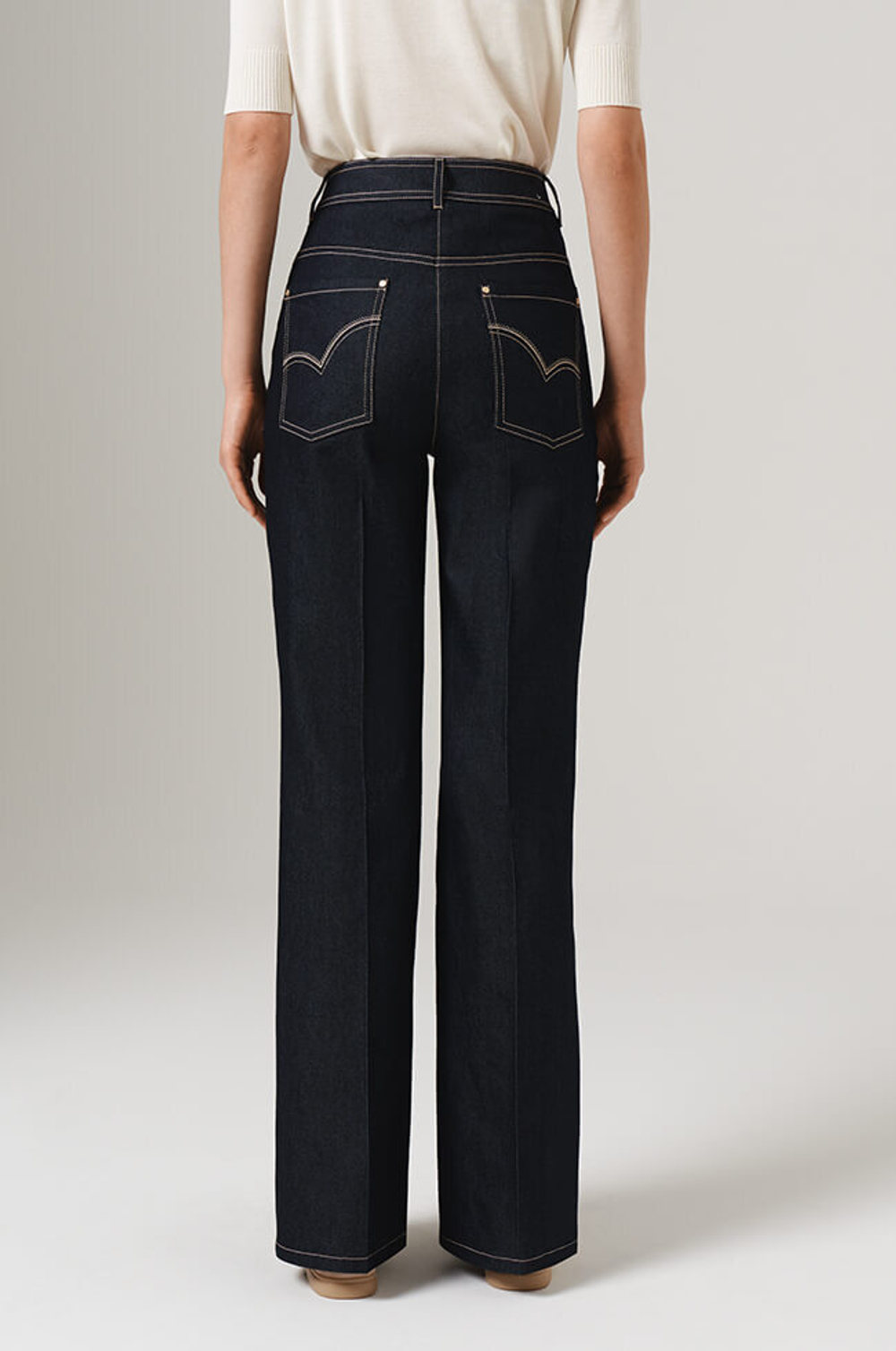 31081 Джинсы женские (индиго)