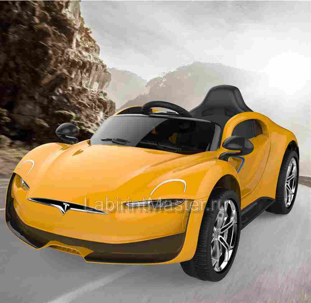 Детский электромобиль "Tehilu CL-6166" оранжевый