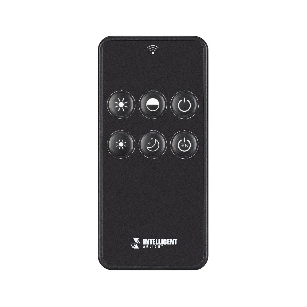 INTELLIGENT ARLIGHT Пульт SMART-801-22-1G-DIM Black (3V, 2.4G) (IARL, IP20 Пластик, 5 лет) 045929