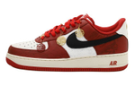 [Customized sneakers] Nike Air Force 1 Low OKHR dragon and phoenix colorful wedding ornaments wedding shoes festive and auspicious old non-slip low-top sneakers for men and women the same style black and white red