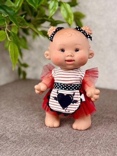 Пупс Marina and Pau 26 cм Nenote Halloween (2924A1)