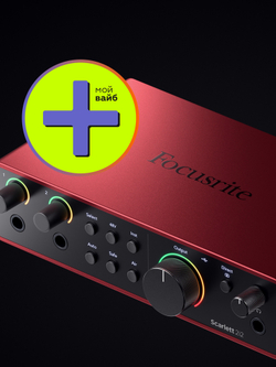 Звуковая карта Focusrite Scarlett 2i2 4th Gen