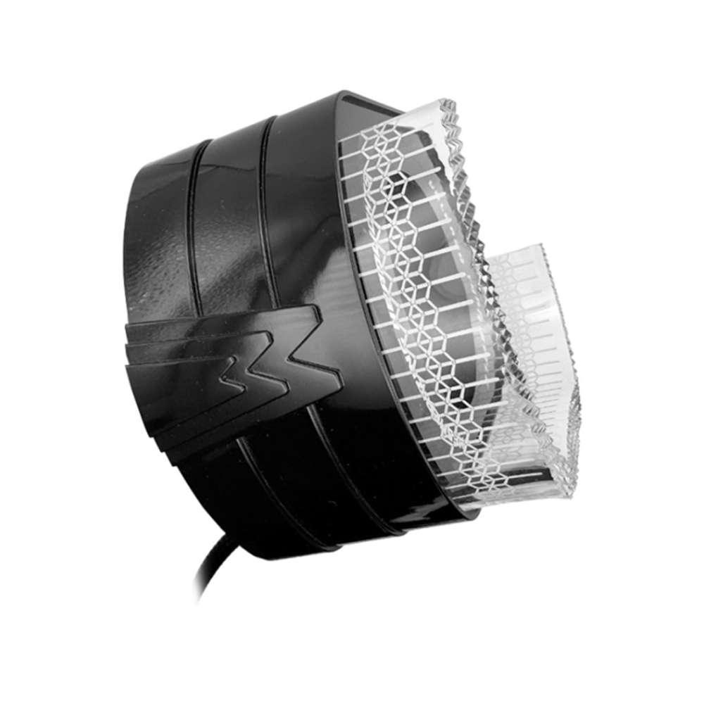 Бленда (маска) для линз 3.0 дюйма с DRL RGB-цвет L-образная (комплект, 2шт)