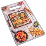 Доска разделочная пластиковая 37*23см «Бургер»