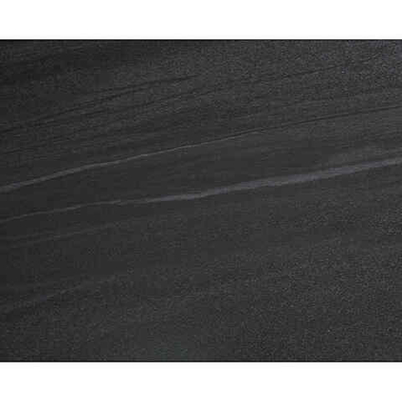 Стол керамический LA ALTA TEXAS ANTRACITE MATT 120, каркас черный