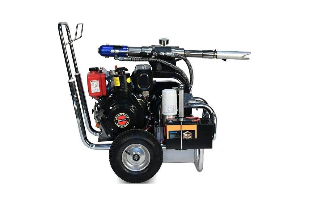 Окрасочный аппарат SCHTAER 12 л, с дизельным двигателем Jupiter 14D