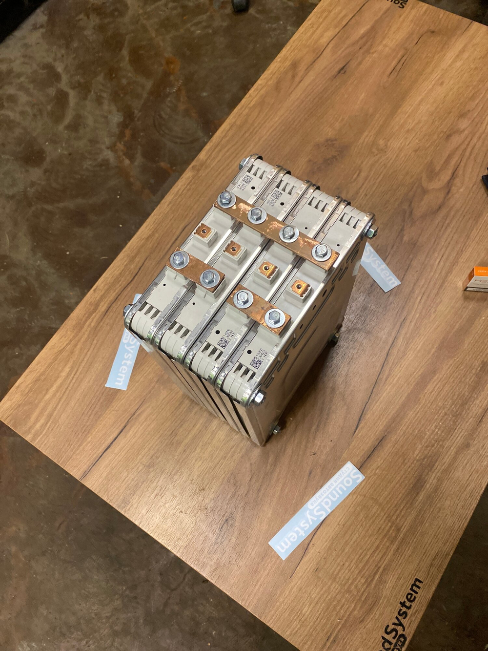 Элемент Nissan Leaf, 2 секции, литий-манганат, остаточная емкость 90ач