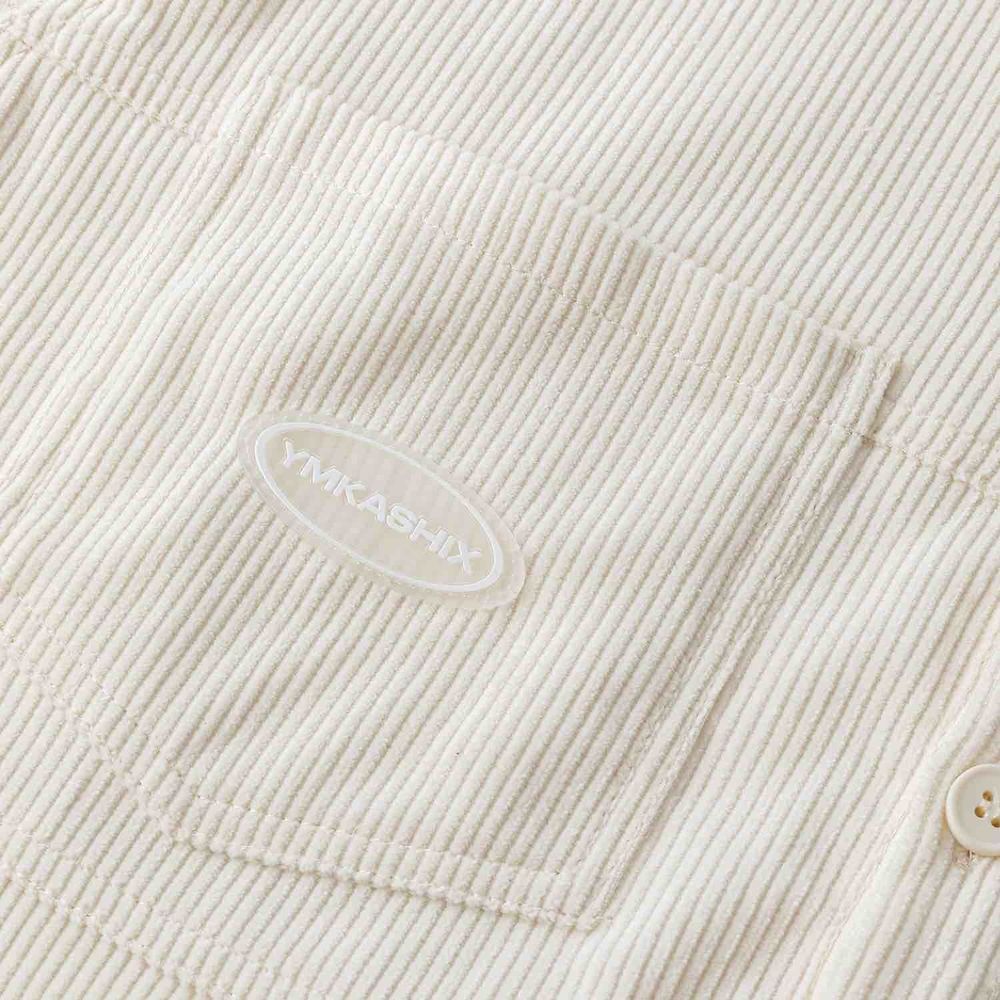 Рубашка Ymkashix Velvet Button белая