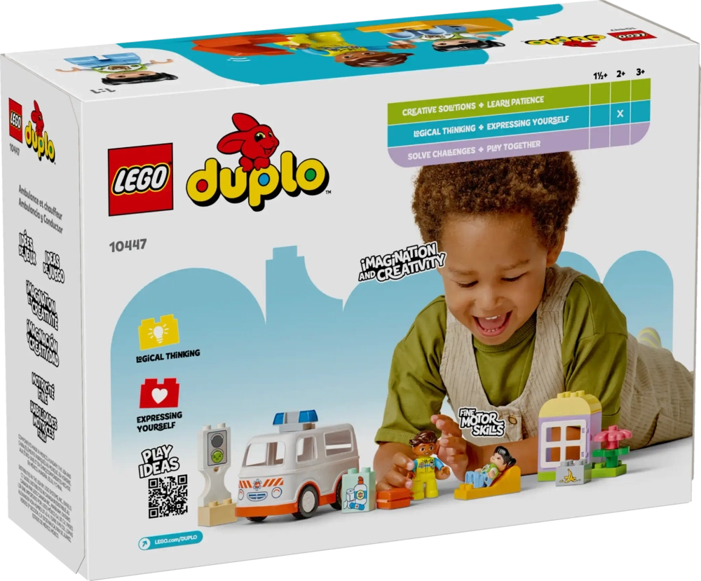 Конструктор LEGO Duplo 10447 Скорая помощь и водитель