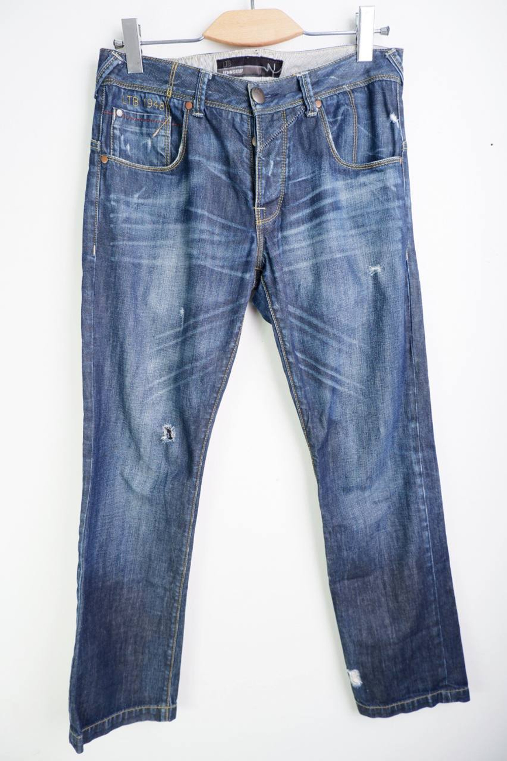Джинсы Ltb модные, маркировка 30/32, визуально 46 размер