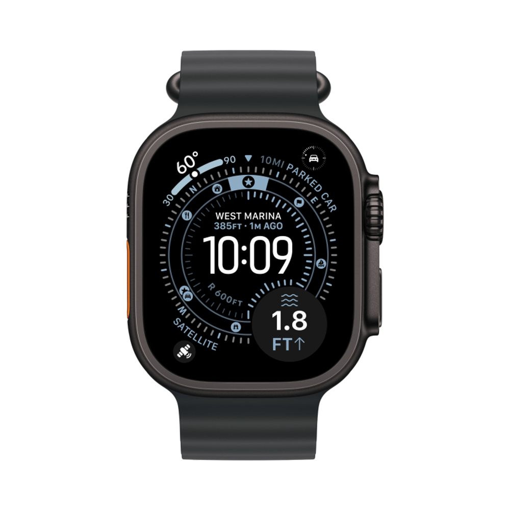 Apple Watch Ultra 3, 49mm Black Titanium