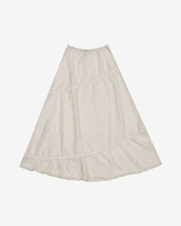 Юбка Lace Long Coconut Milk - фото 1