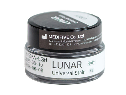 Lunar (Лунар) универсальный краситель для керамики GREY (5г)