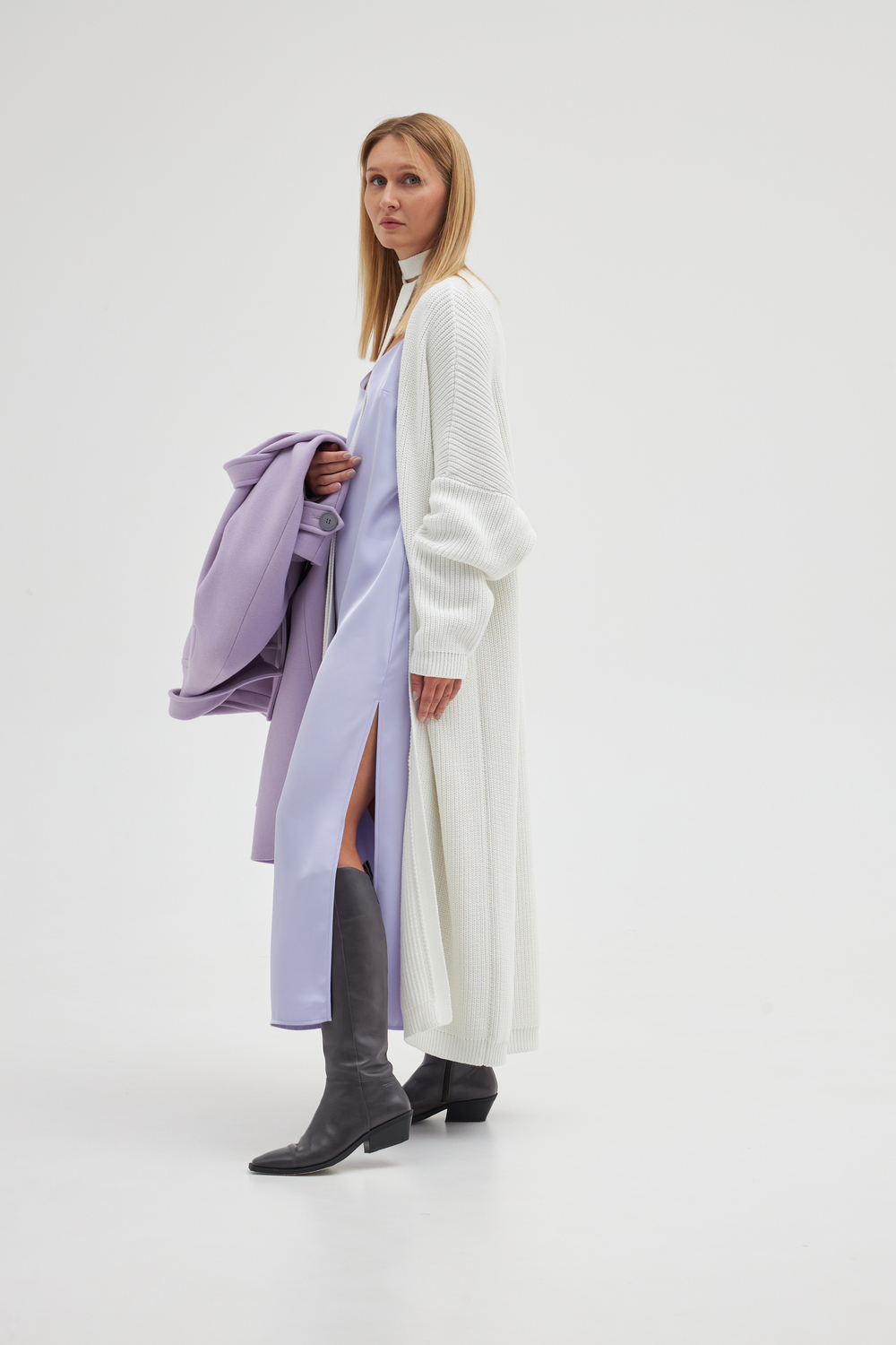 Платье комбинация