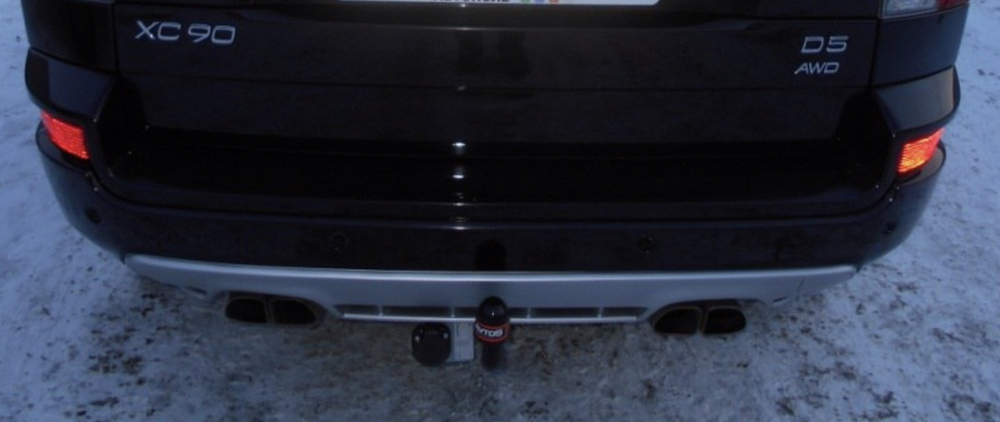 Фаркоп для Volvo XC90 2003-2014 Тип шара: A. Нагрузки: 1500/75 кг, VL 01