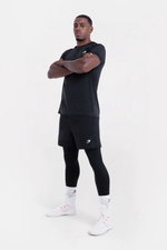 Шорты BOXRAW Valdes 2 в 1 Tight черные