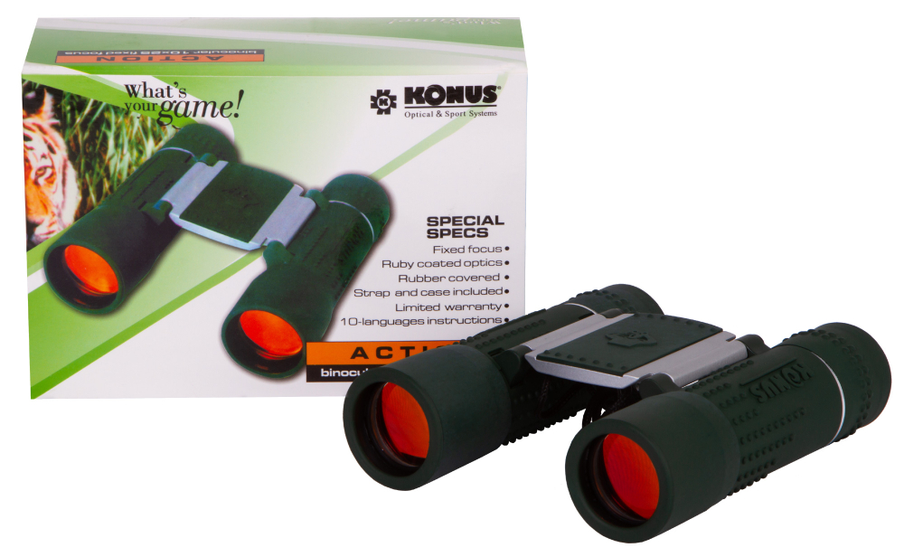 Бинокль Konus Action 10x25 FF