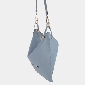 Сумка Tereze из кожи теленка, голубого цвета
