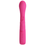 Розовый вибратор-кролик Novak - 19,8 см.