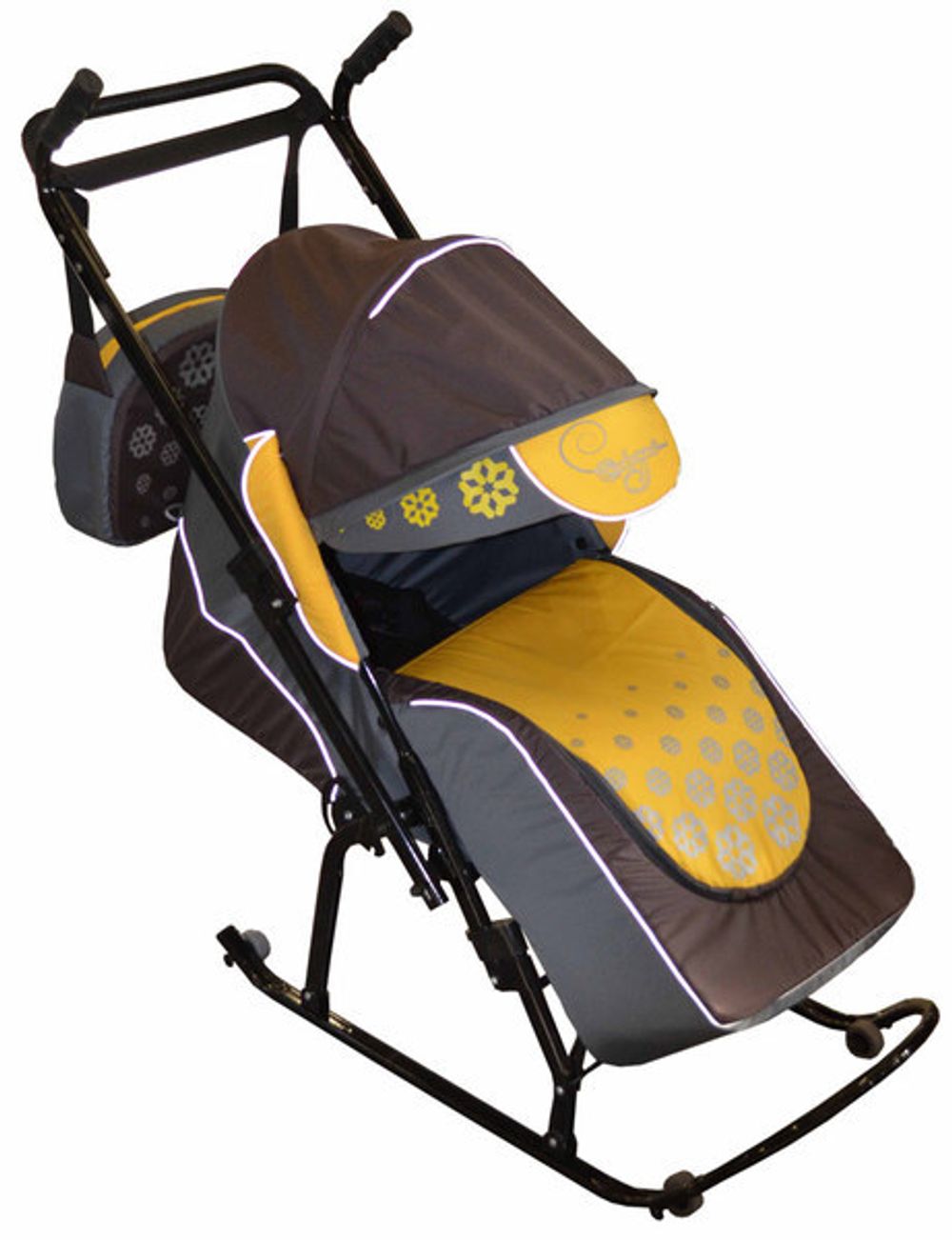 Санки-коляска "Скользяшки" "Вьюга-8-С"