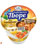 Пюре картофельное На мясном бульоне в стакане 24 по 37 гр