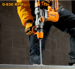 Аккумуляторный бесщеточный перфоратор SDS-Plus INGCO CRHLI202882 INDUSTRIAL 20 В 4,5 Дж 2x4 Ач