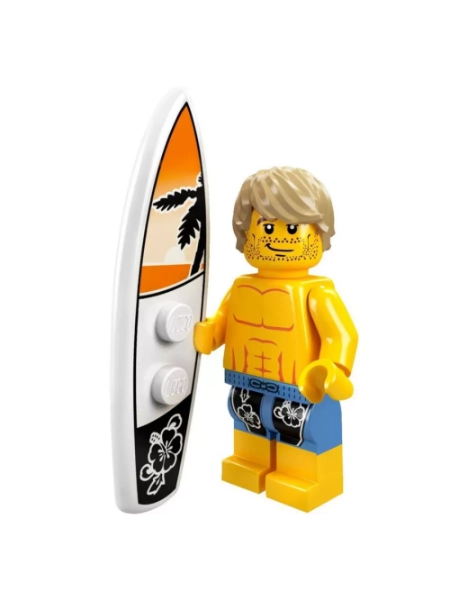 Минифигурки LEGO Minifigures 8684 Серия 2 Серфер