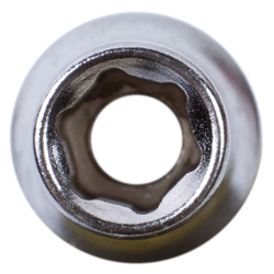 KING TONY (233555M) Головка торцевая стандартная шестигранная 1/4", 5.5 мм