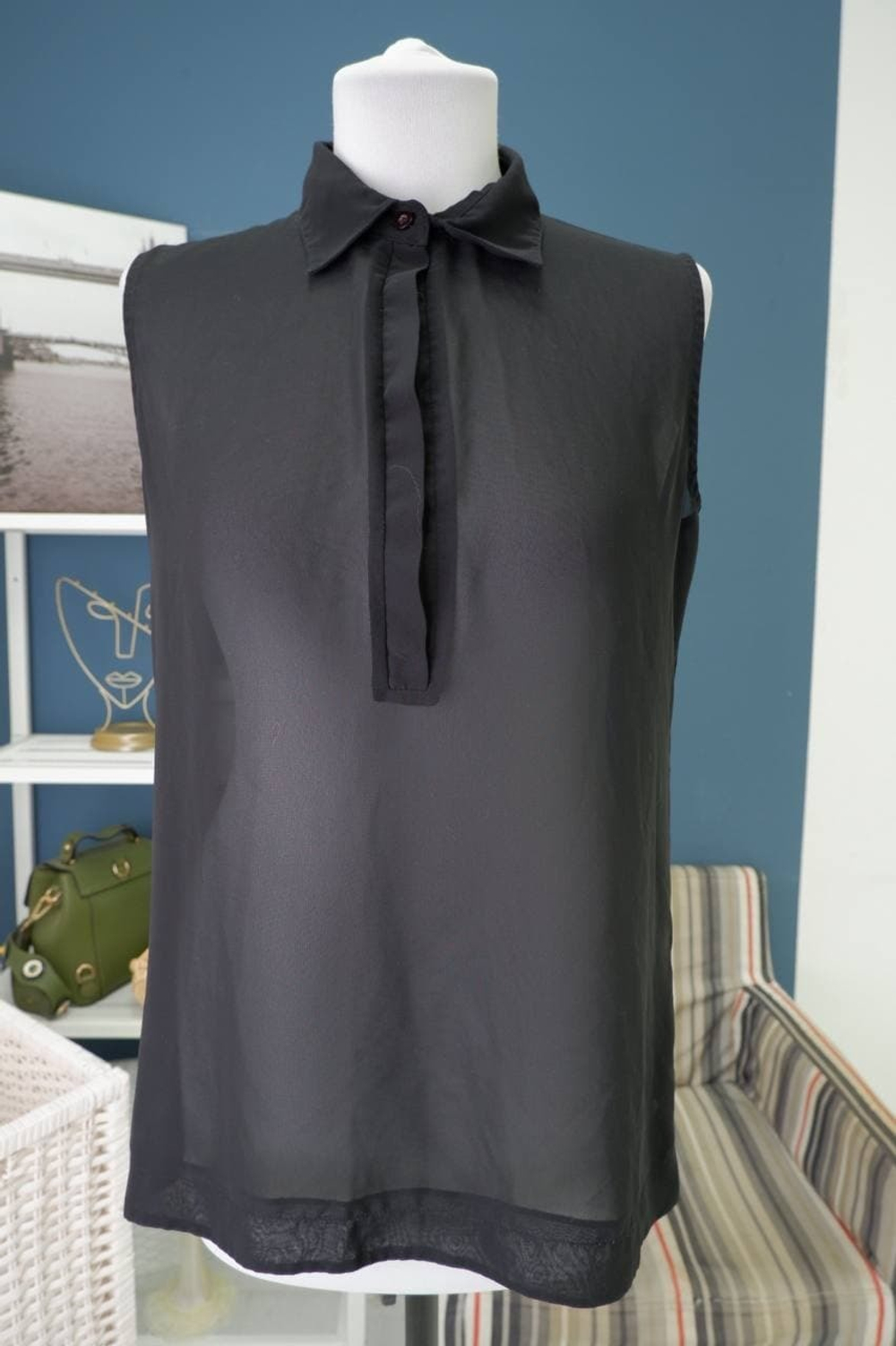 Блузка Glenfield прозрачная 48 размер