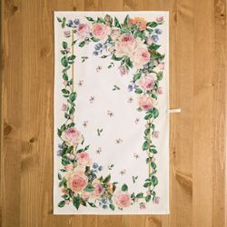 НАБОР ПОЛОТЕНЕЦ ИЗ 2-Х ШТ "ВИНТАЖ"40Х60 СМ ,КРЕМОВЫЙ, 100% ХЛОПОК,ТВИЛ