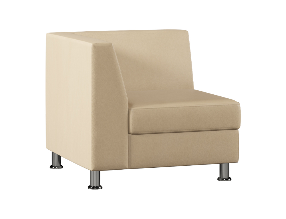 Секция с подлокотником одноместная правая МАРКУС