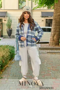 Кардиган 0201-синий Minova